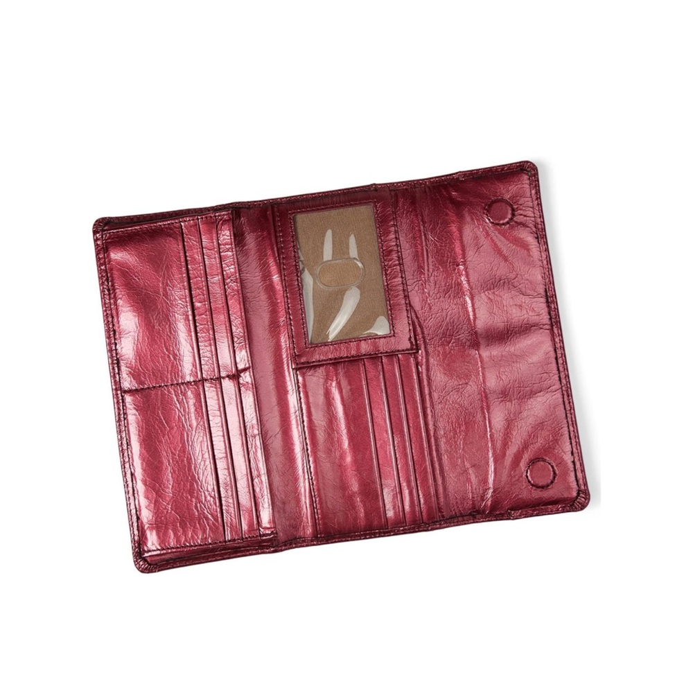 HOBO Red Leather Wallet
